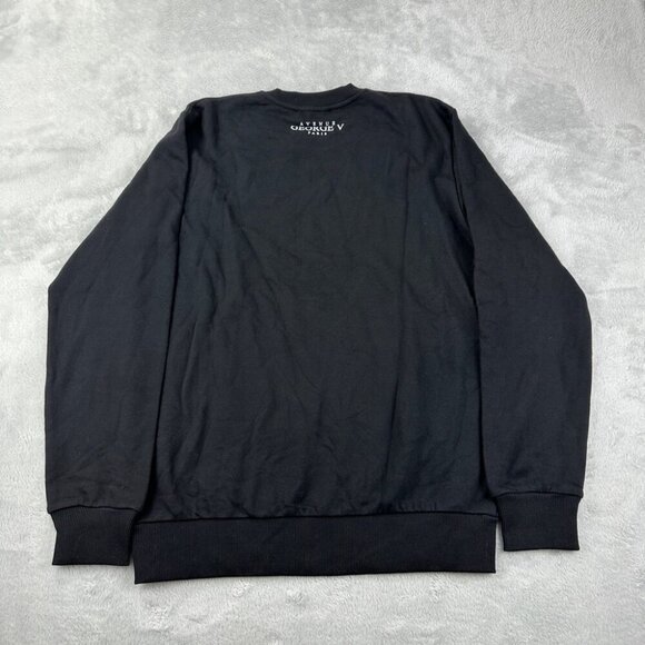 Avenue George V Paris Black Sweater Men’s Size L - Picture 5 of 15